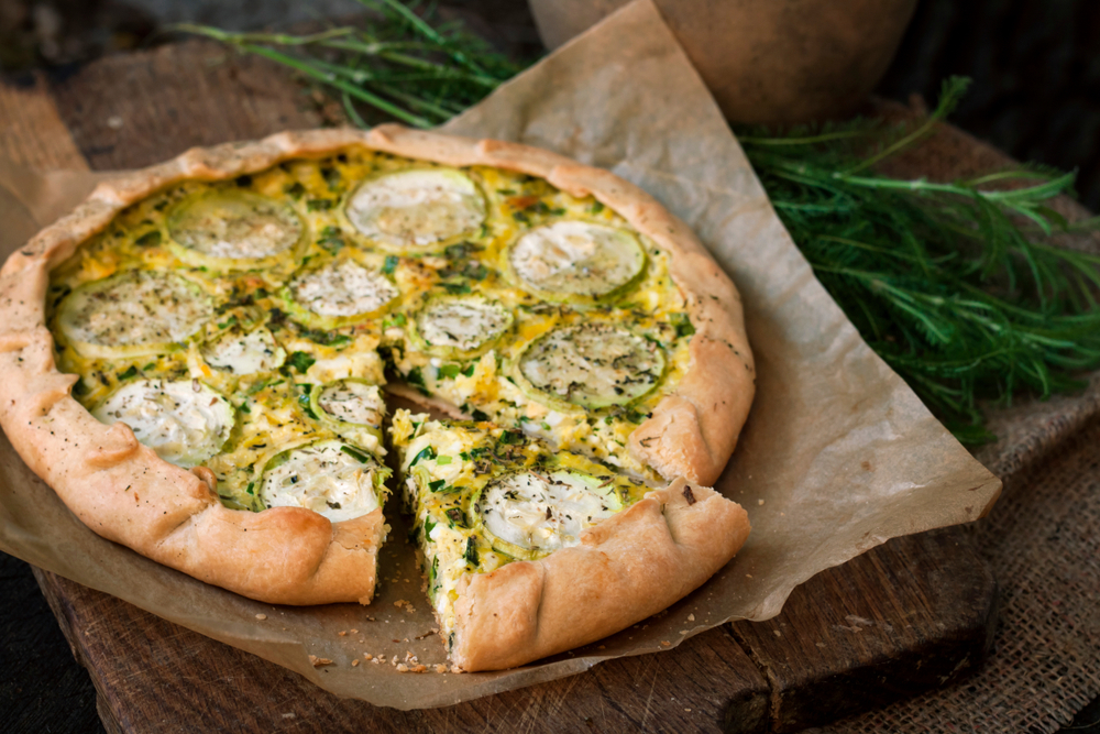 Quiche à la courgette et au chèvre : un classique réinventé